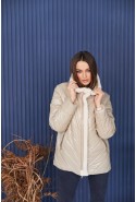 Demi-season Jacket Mila Nova K-238 beige