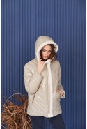 Demi-season Jacket Mila Nova K-238 beige