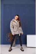 Demi-season Jacket Mila Nova K-252 cappuccino