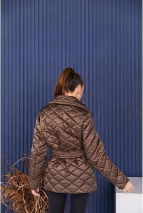 Demi-season Jacket Mila Nova K-252 chocolate