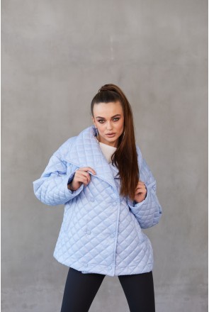 Demi-season Jacket Mila Nova K-261 blue