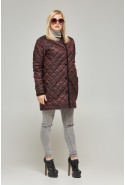 Demi-season Jacket Mila Nova K-60 bordeaux