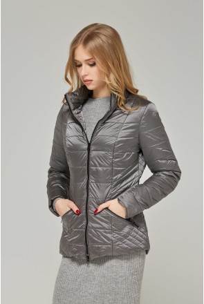 Demi-season Jacket Mila Nova K-63x grey