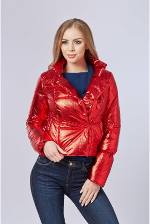 Demi-season Jacket Mila Nova K-74 red