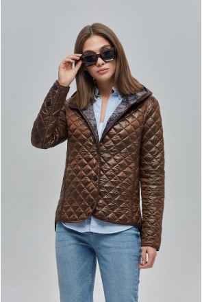 Demi-season Jacket Mila Nova K-95 chocolate