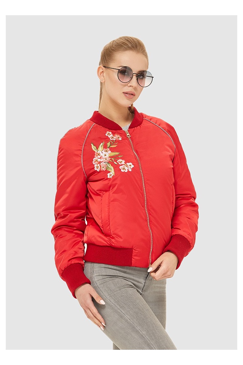 Demi-season Jacket Mila Nova KV-11 red