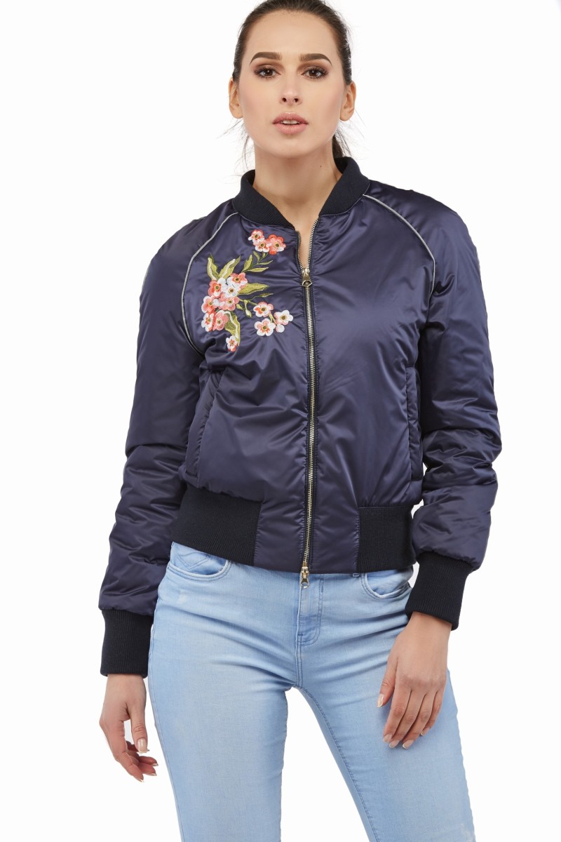 Demi-season Jacket Mila Nova KV-11 blue