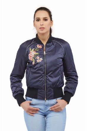 Demi-season Jacket Mila Nova KV-11 blue