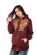 Demi-season Jacket Mila Nova KV-16 Bordeaux