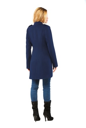 Demi-season Coat Mila Nova PV-12 blue