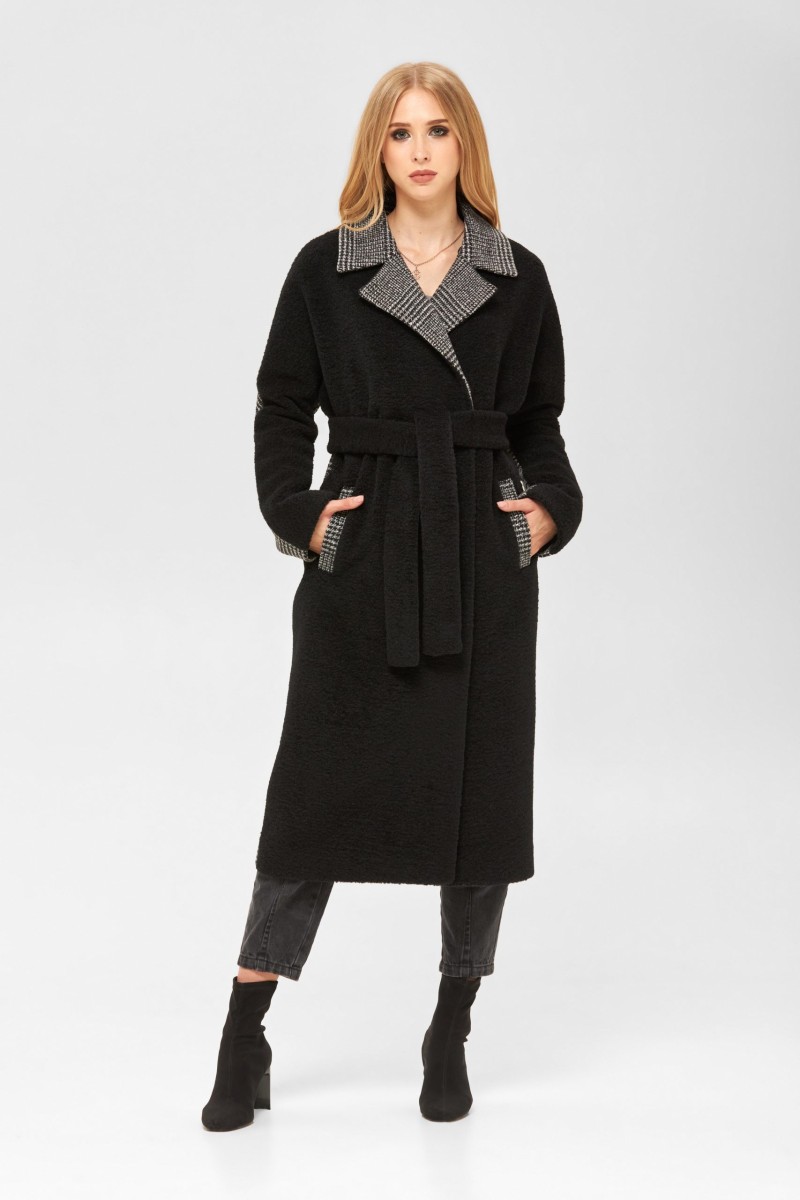 Demi-season Coat Mila Nova PV-185 black