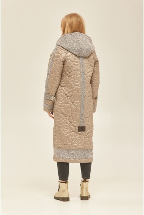 Demi-season Coat Mila Nova PV-176 grey