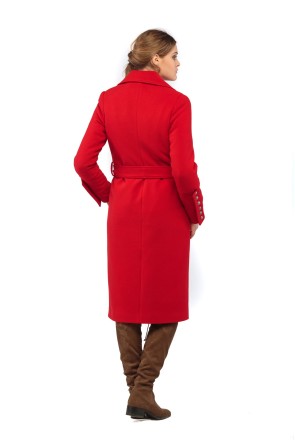 Demi-season Coat Mila Nova PV-18 red