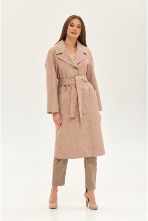 Demi-season Coat Mila Nova PV-196 beige