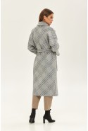 Demi-season Coat Mila Nova PV-220 grey