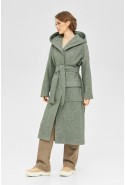 Demi-season Coat Mila Nova PV-239 khaki