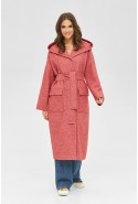 Demi-season Coat Mila Nova PV-239 red