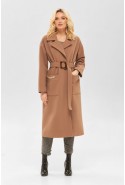 Demi-season Coat Mila Nova PV-234 cappuccino