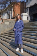 Demi-season Coat Mila Nova PV-239 blue