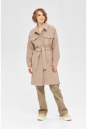 Demi-season Coat Mila Nova PV-251 beige