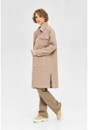 Demi-season Coat Mila Nova PV-251 beige