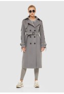 Demi-season Coat Mila Nova PV-93 grey