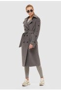 Demi-season Coat Mila Nova PV-93 dark gray