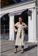 Coat Mila Nova PV-184 beige