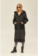 Demi-season Coat Mila Nova PV-176 black