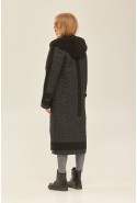 Demi-season Coat Mila Nova PV-176 black