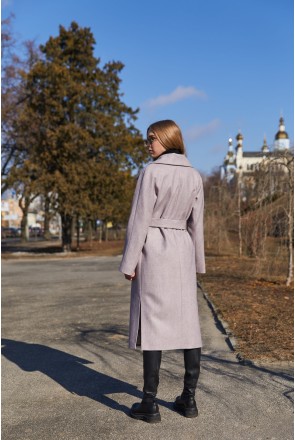 Demi-season Coat Mila Nova PV-257 lilac