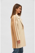 Coat Mila Nova PV-261 beige