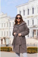 Coat Mila Nova PV-239 cappuccino