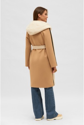 Coat Mila Nova PV-263 beige