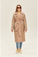 Demi-season Raincoat Mila Nova PV-131obr beige