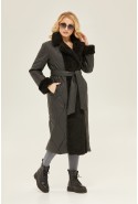 Demi-season Raincoat Mila Nova PV-131 black