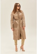 Demi-season Raincoat Mila Nova PV-140 cappuccino