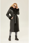 Winter Raincoat Mila Nova PV-131kap black