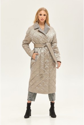 Demi-season Coat Mila Nova PV-207 grey