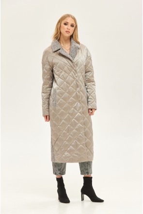 Demi-season Coat Mila Nova PV-207 grey