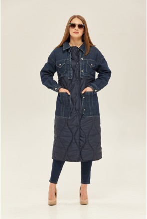 Demi-season Raincoat Mila Nova PV-150 blue