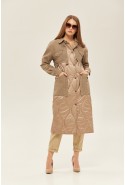 Demi-season Raincoat Mila Nova PV-150 cappuccino