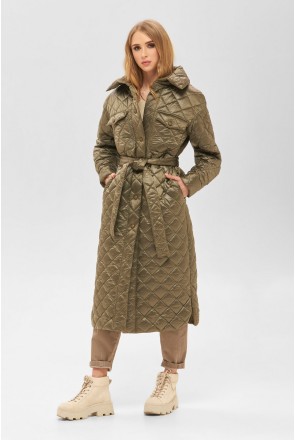 Demi-season Raincoat Mila Nova PV-216 khaki