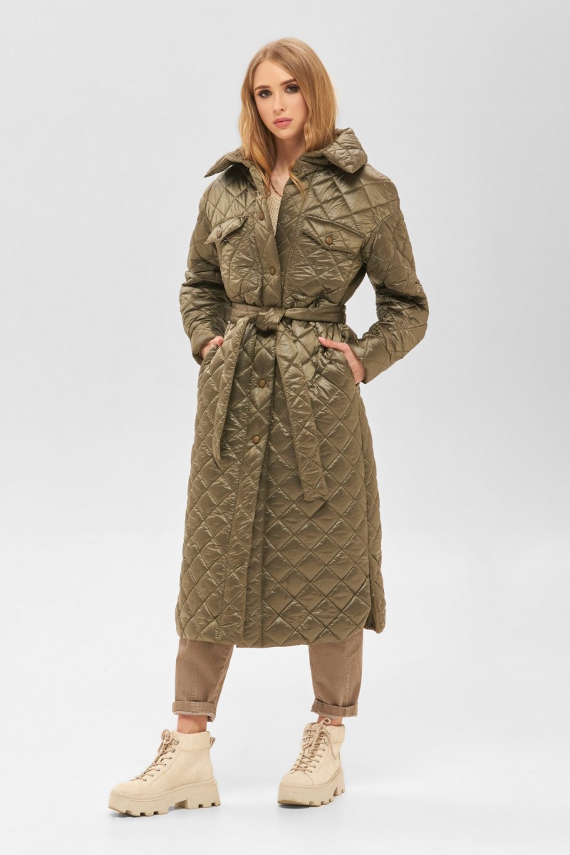 Demi-season Raincoat Mila Nova PV-216 khaki