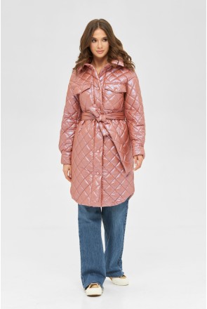 Demi-season Raincoat Mila Nova PV-216 ctn terracotta