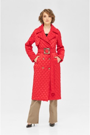 Demi-season Raincoat Mila Nova PV-245 red