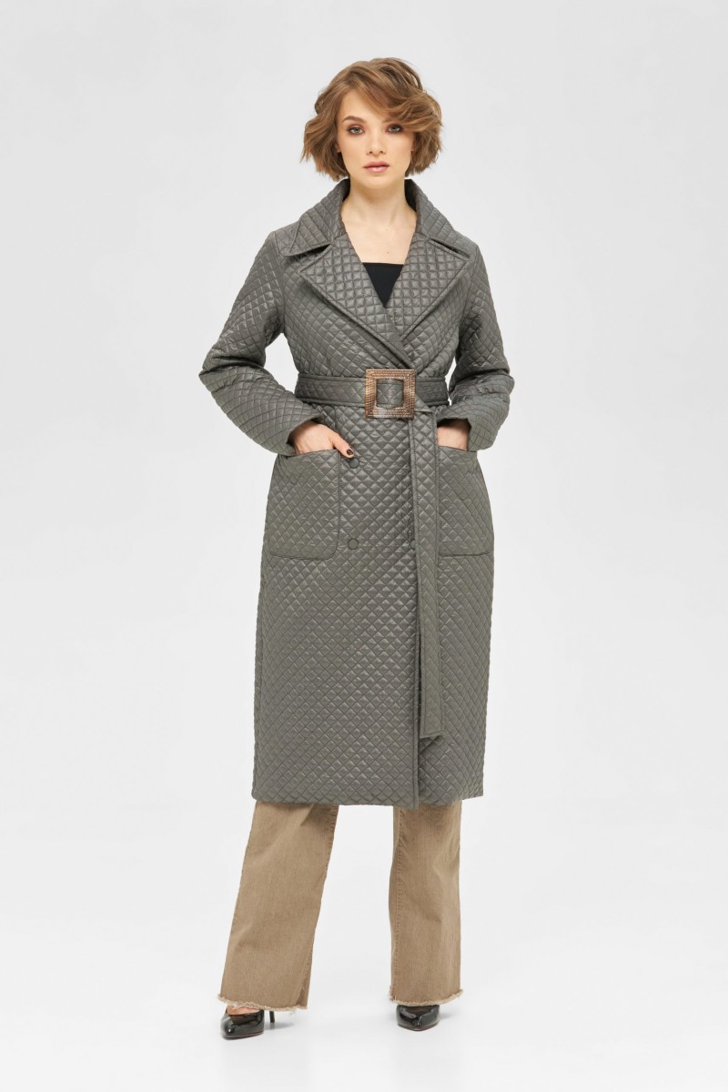 Demi-season Raincoat Mila Nova PV-256 grey