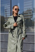 Demi-season Trench Coat Mila Nova PV-180 oliva