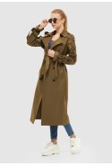 Demi-season Trench Coat Mila Nova Q-44 khaki