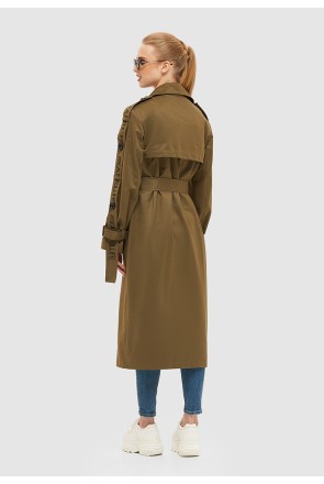 Demi-season Trench Coat Mila Nova Q-44 khaki